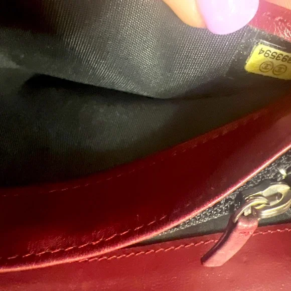 🔥Chanel Caviar Leather Burgundy Big Wallet 🔥 - Picture 10 of 14